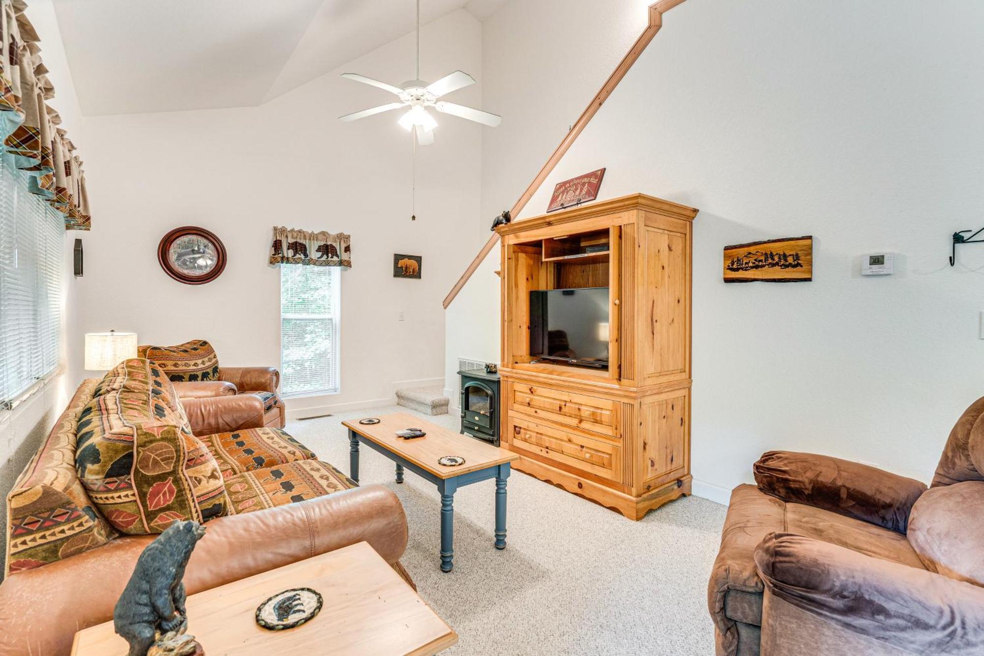Secluded Cabin With Porch - 7 Miles To Lake Chatuge! Hayesville Esterno foto